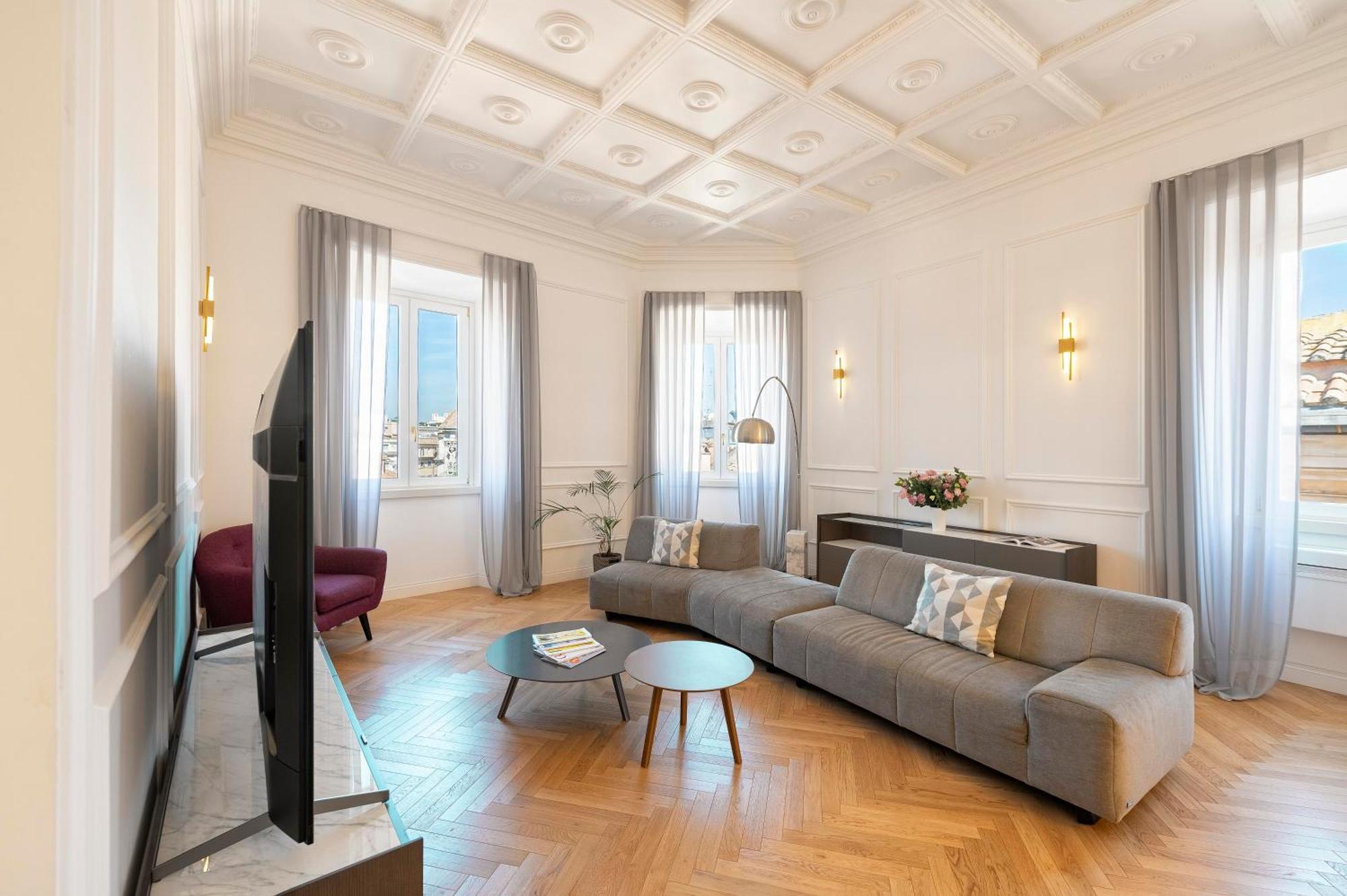 Sjr Luxury Apartment Trevi Fountain Rom Exterior foto